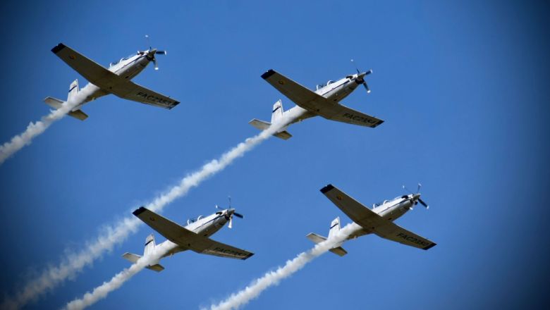 Feria Aeronáutica F-AIR 2025. Ensayos