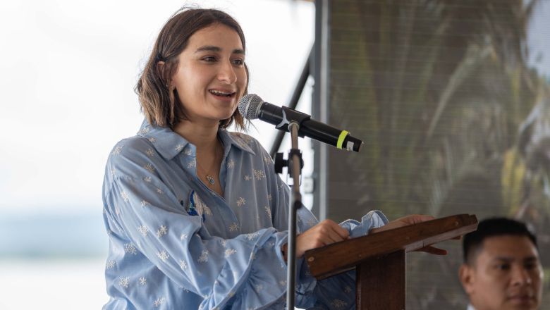 Laura Sarabia, excanciller de Colombia