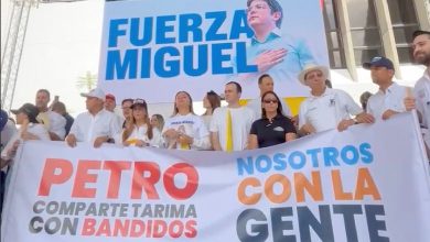 Segundo tarimazo en La Alpujarra, Medellín